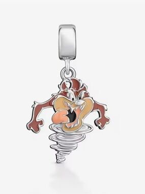 S925 Taz Charm